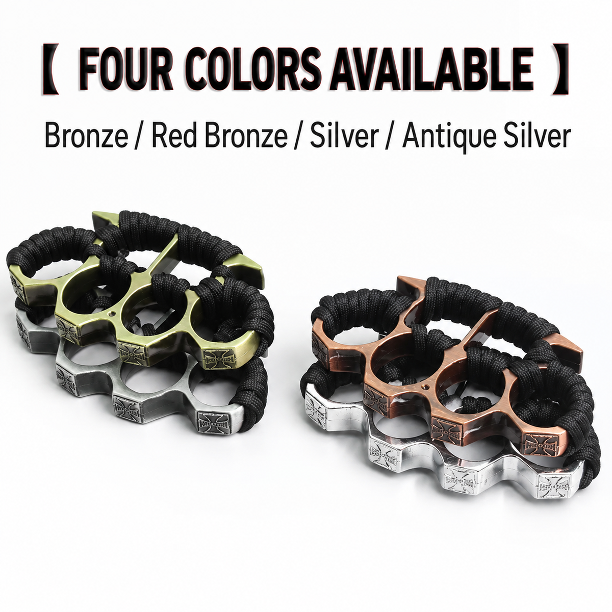 Paracord Wrapped Metal EDC Gear – Compact Outdoor Utility Accessory