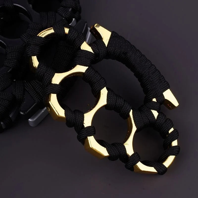 Paracord Wrapped Metal Accessory – Compact Multi-Ring Design