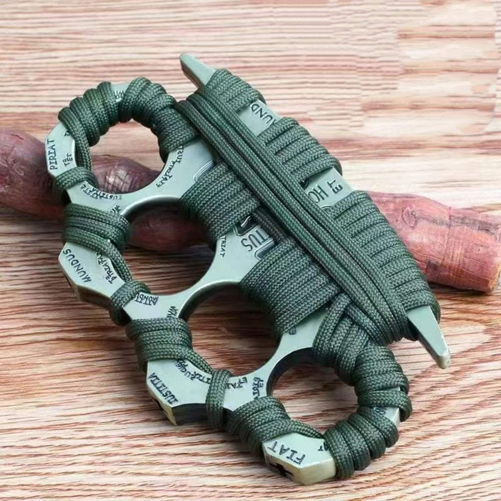 Large Hole Paracord Wrapped EDC Gear – Compact Outdoor Accessory