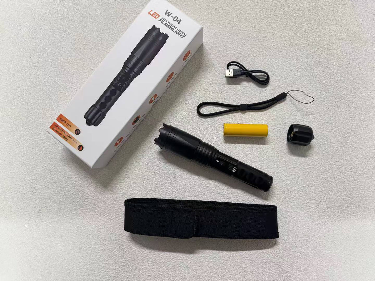 W04 Pro Compact LED Safety Flashlight