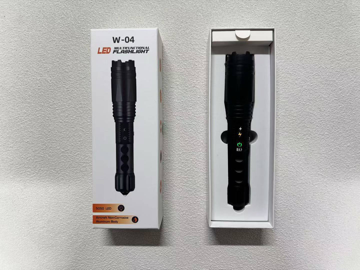 W04 Pro Compact LED Safety Flashlight