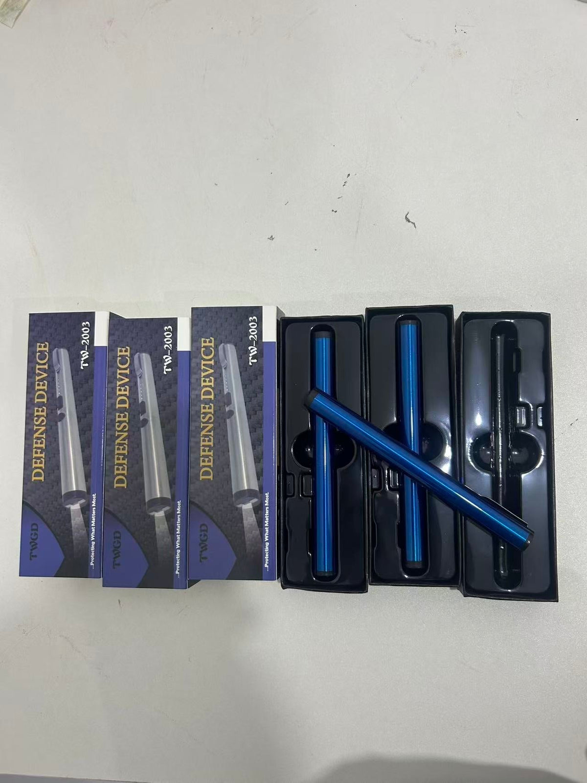 Rechargeable Portable Flashlight Safety Device