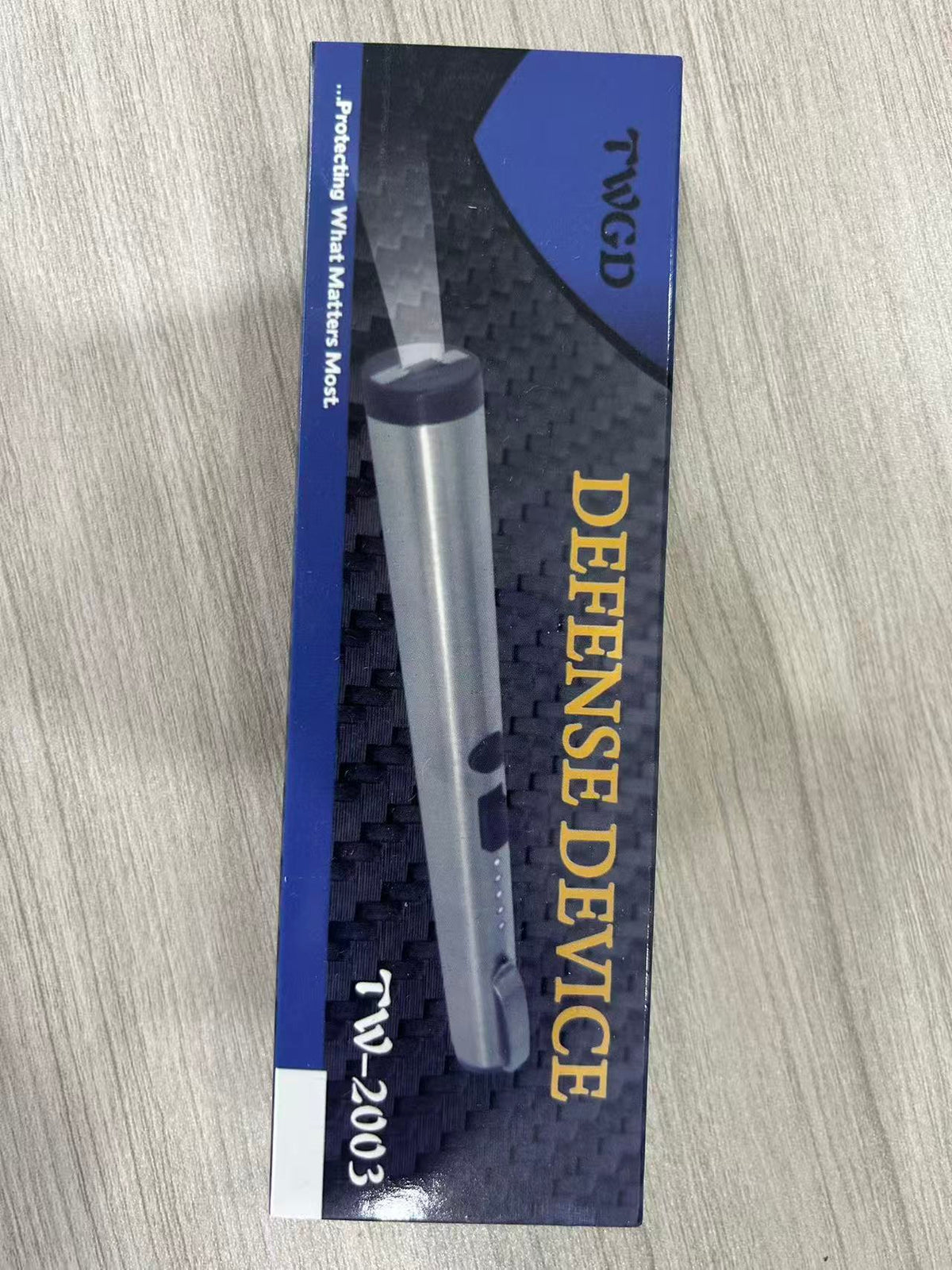 Rechargeable Portable Flashlight Safety Device