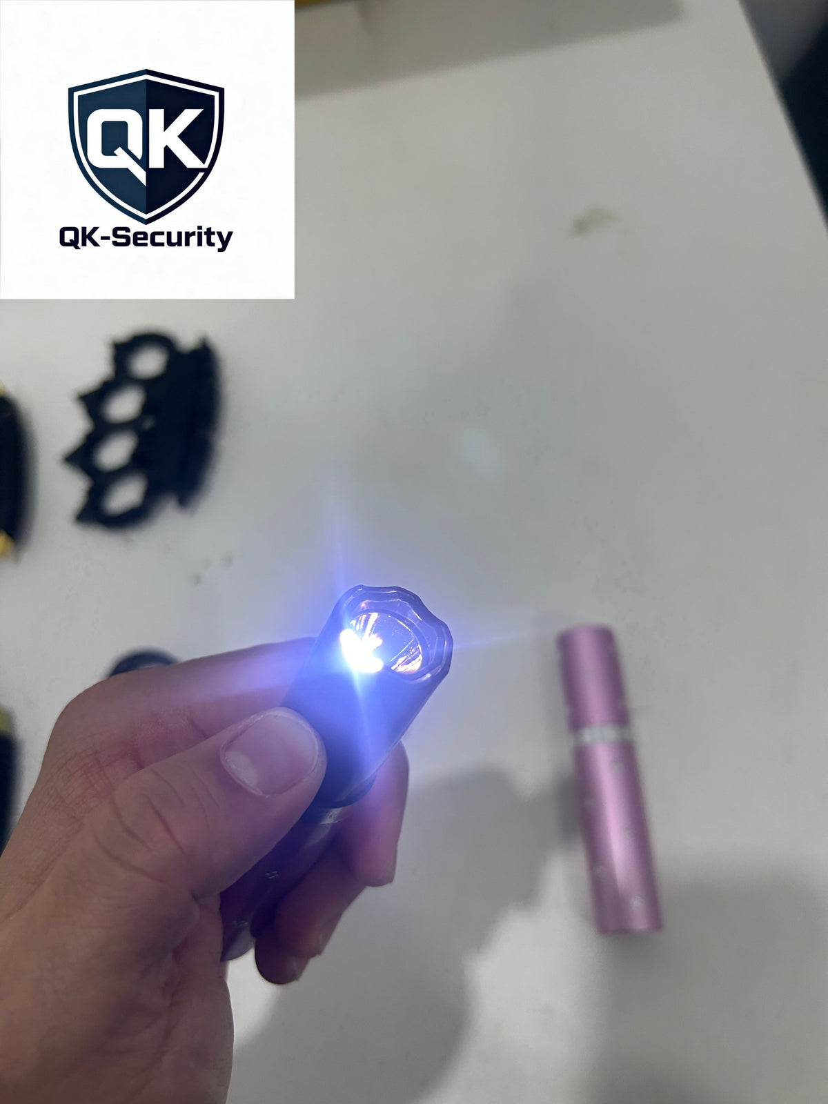 Portable Flashlight Combo Safety Device