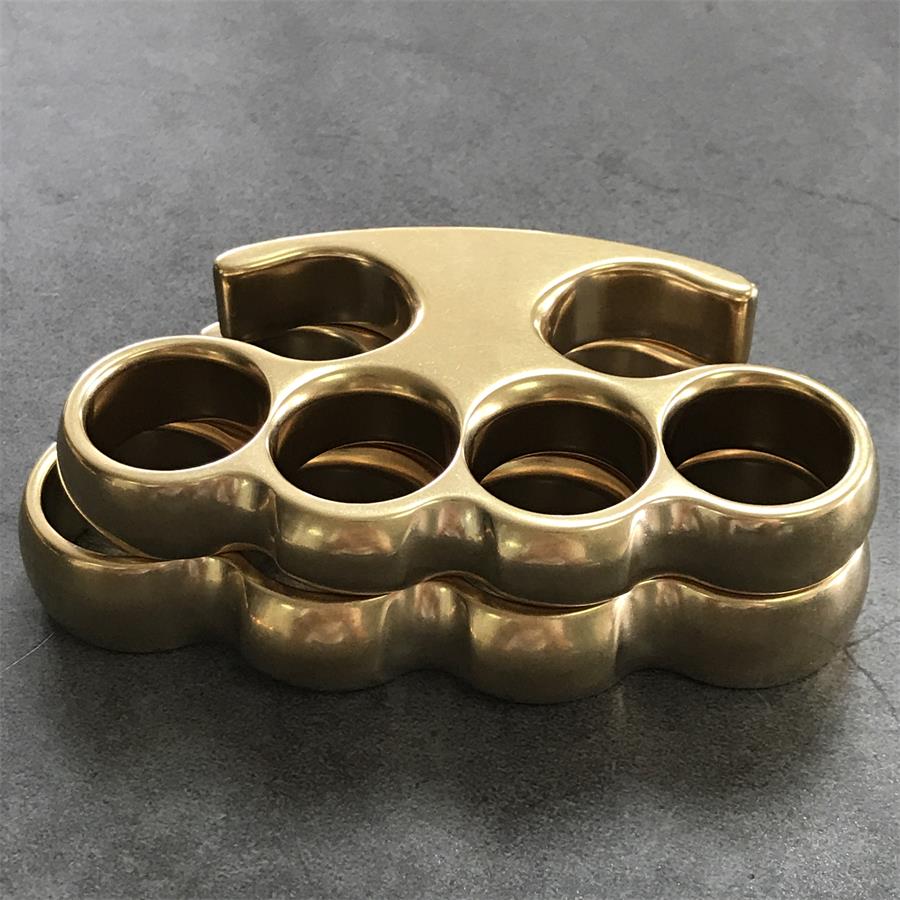 Stonewashed Brass EDC Safety Tool