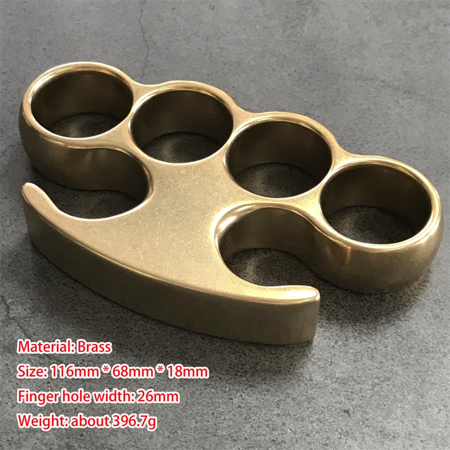 Stonewashed Brass EDC Safety Tool