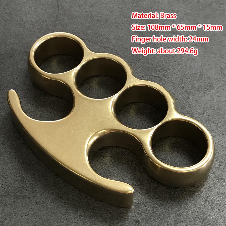 Stonewashed Brass EDC Safety Tool
