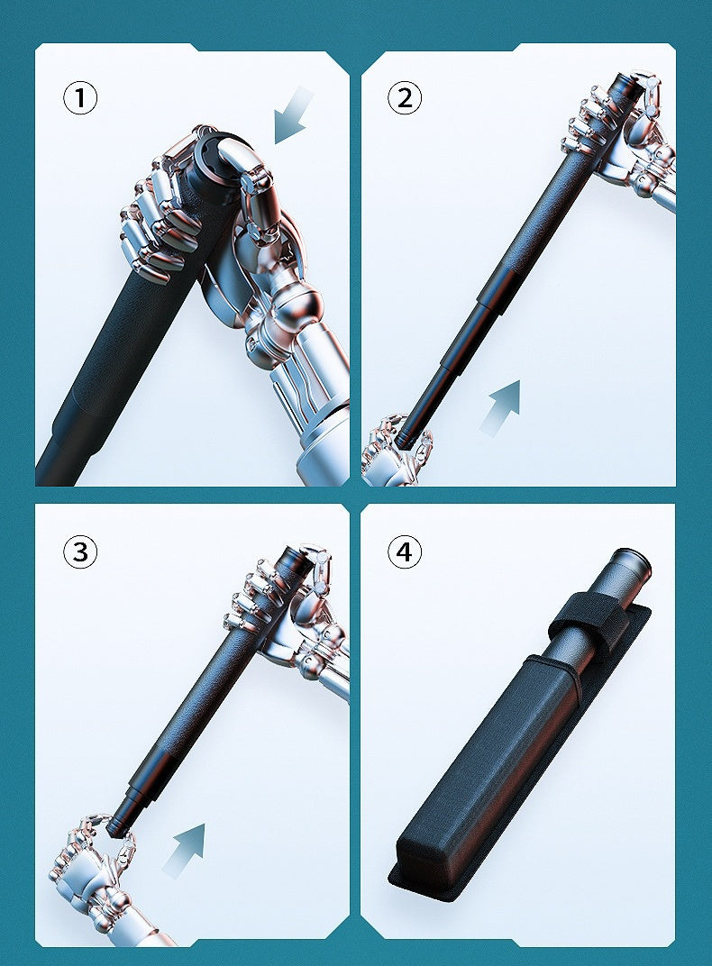 Three Section Telescopic Outdoor Tool