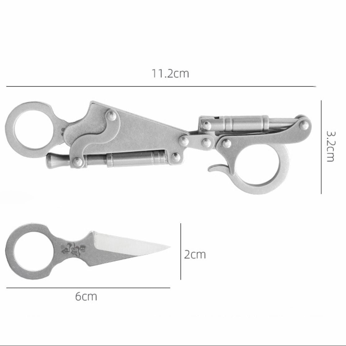 High Rebound Keychain EDC Tool
