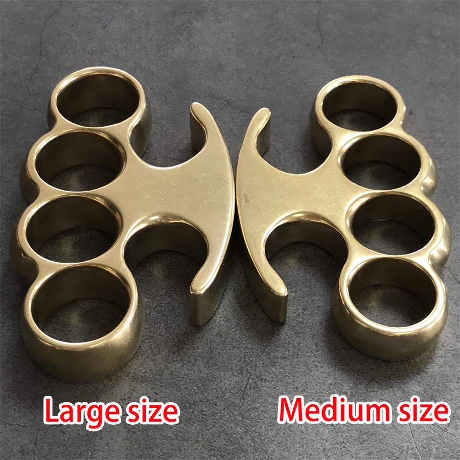 Stonewashed Brass EDC Safety Tool