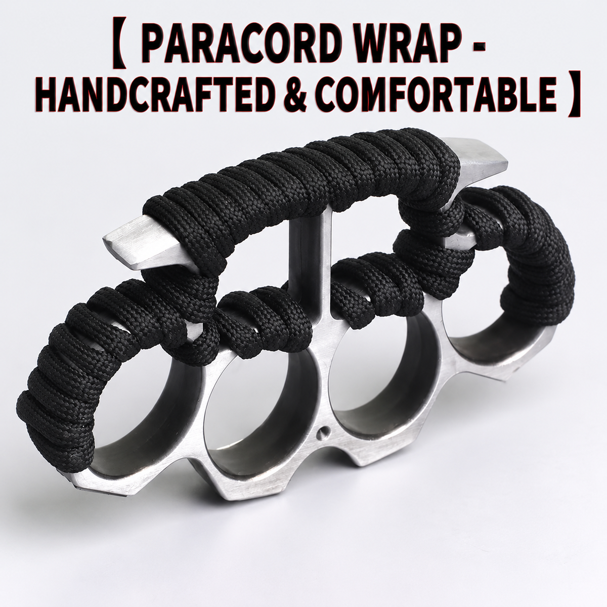 Paracord Wrapped Metal EDC Gear – Compact Outdoor Utility Accessory